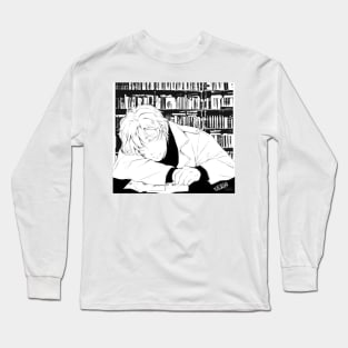 Banana Fish - Ash Sleeping in the Library Long Sleeve T-Shirt